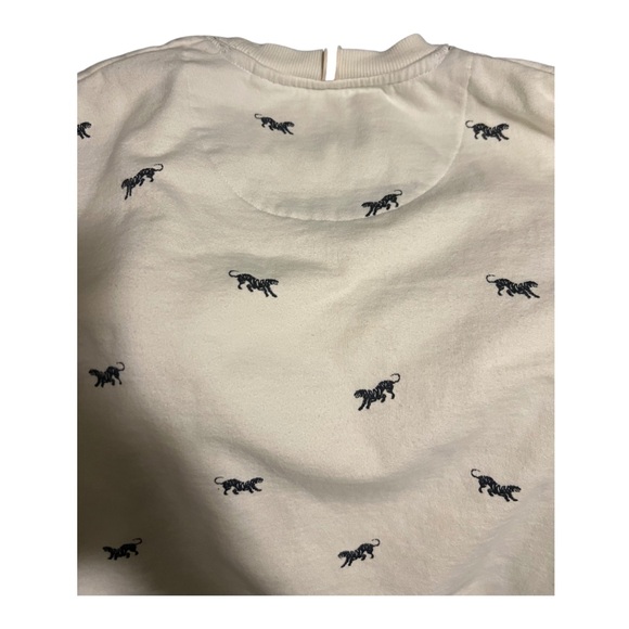 Denim and Flower Sweatshirt by Ricky Singh - Picture 4 of 4